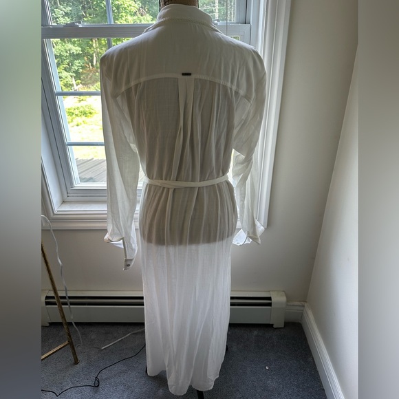 White Long Maaji Shirt Dress. NWOT - Picture 8 of 13